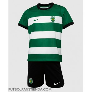 Sporting CP Primera Equipación Niños 2023-24 Manga Corta (+ Pantalones cortos)